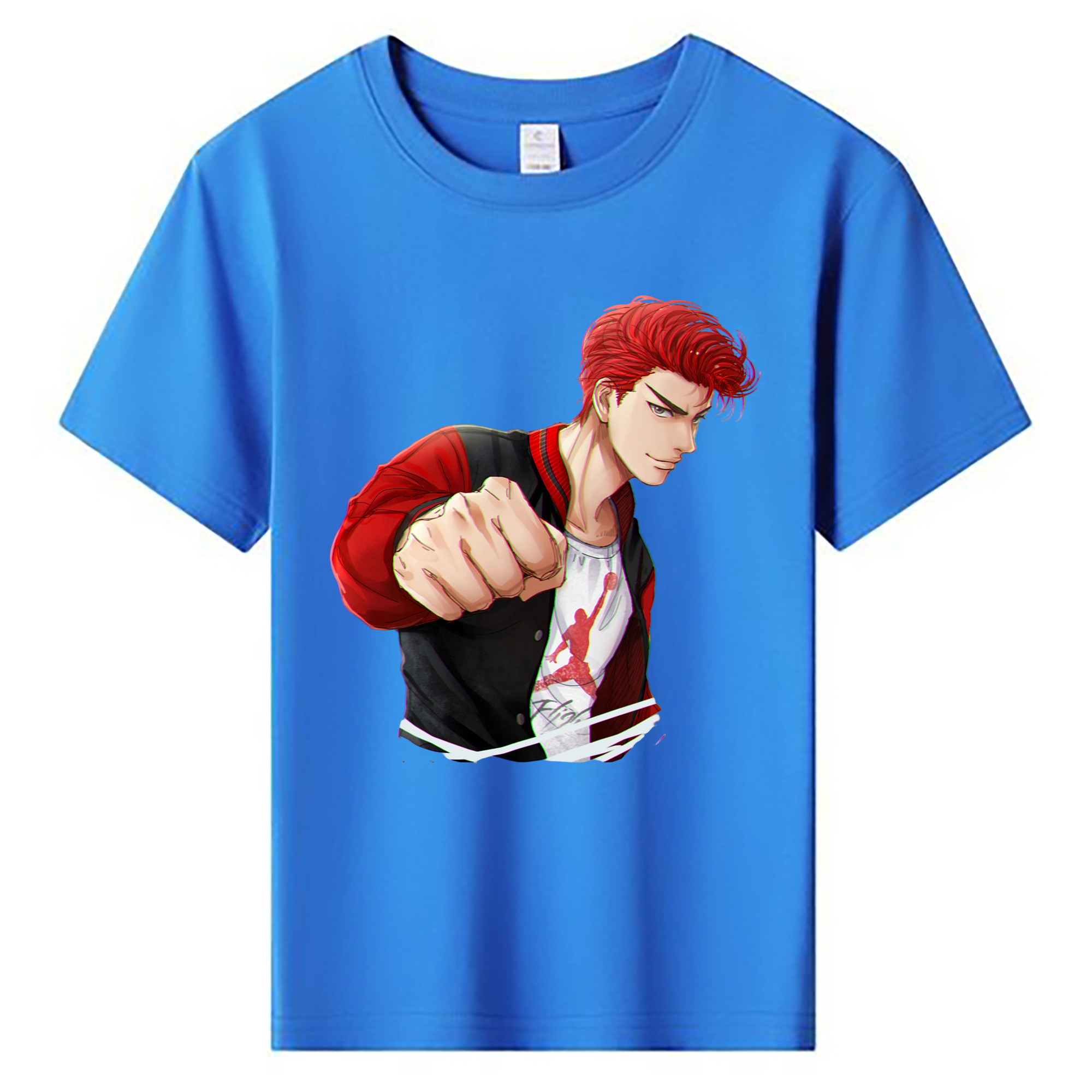 （画像用） SLAM DUNK／スラムダンク 綿100％キッズTシャツ（フロントプリント）